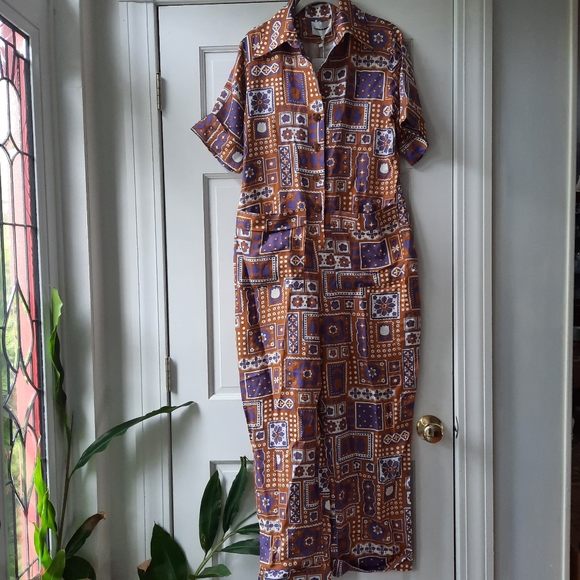 Antik Batik Honoka Jumpsuit NWT size Large - Picture 3 of 10